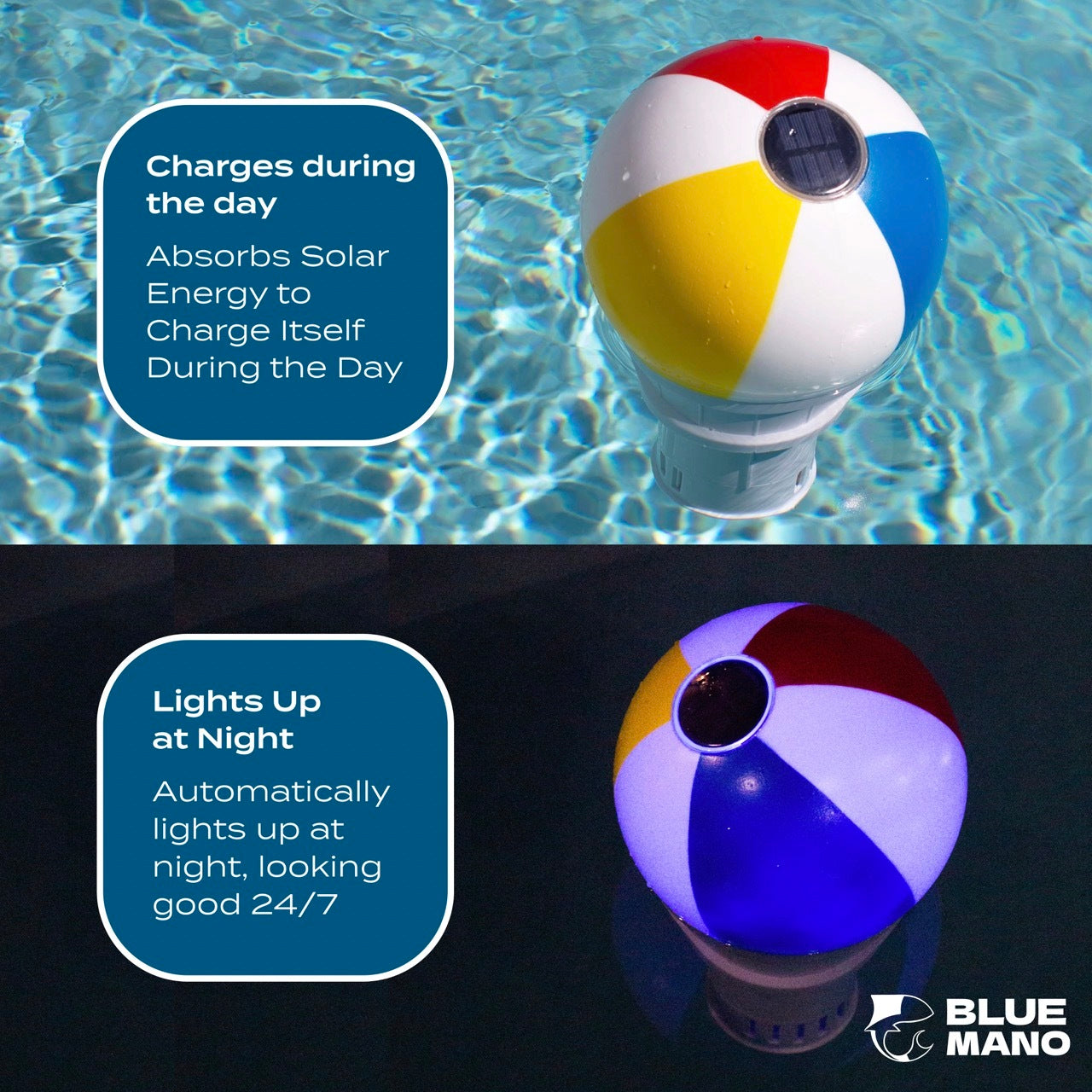 Solar Light Up Beach Ball